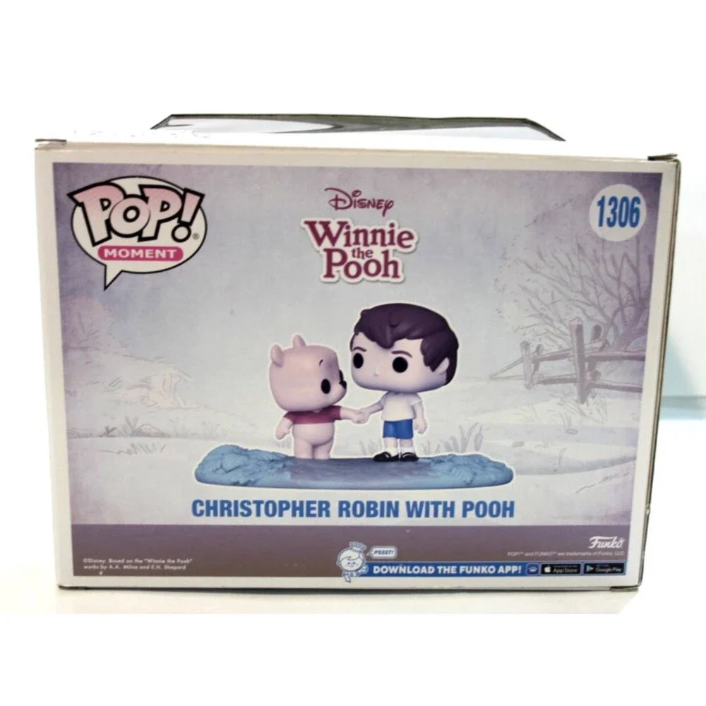Funko Pop Moments Disney Christopher Robin Winnie Pooh Hot Topic Exclusive Fig